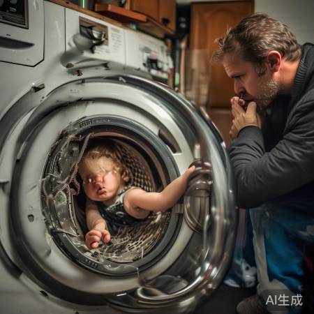 SIEMENS洗衣机维修热线电话是多少告诉你♫小孩不慎被卡洗衣机紧急救援，安全提醒！