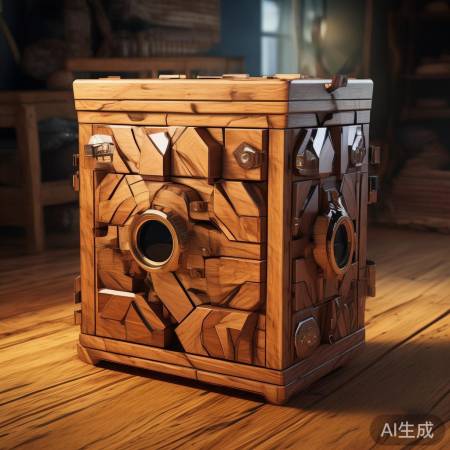 木制拼图保险柜，安全又有趣