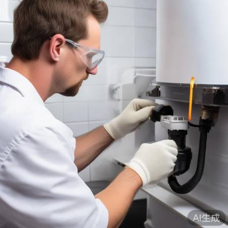 安装新接口,密封处理