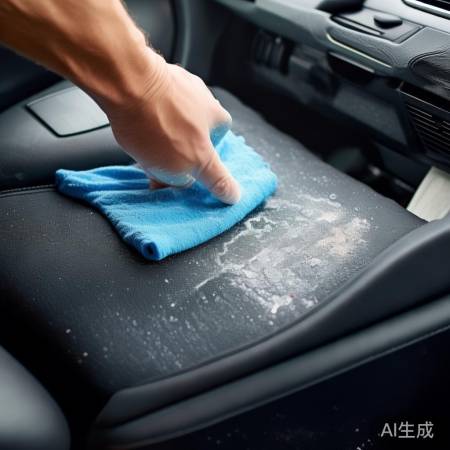 牙膏除空调水痕