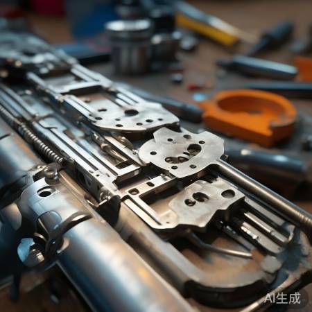 拆解调节阀，小心取下螺丝