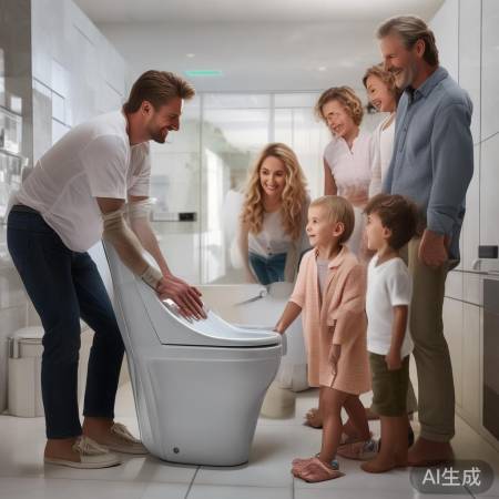智能马桶，全家适用神器
