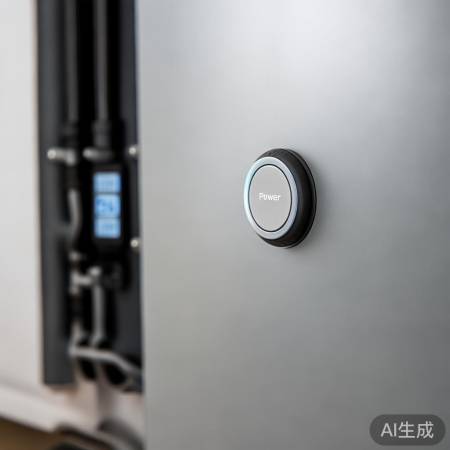 壁挂炉电源键开机