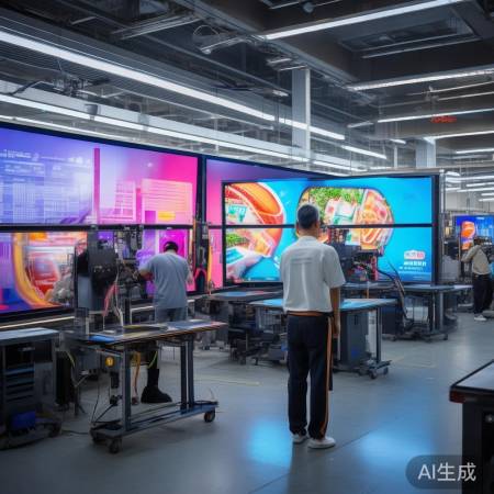 中国电视制造业崛起,国际大牌合