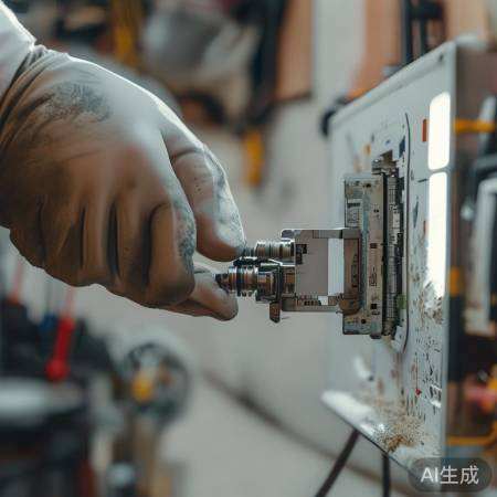 拆卸旧开关步骤