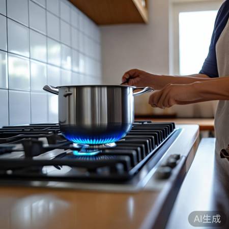 厨房老友，点火快热效率高