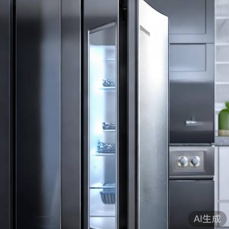 冰箱侧门温度较低