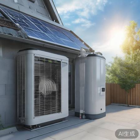 空气能热水器：吸收空气热，舒适