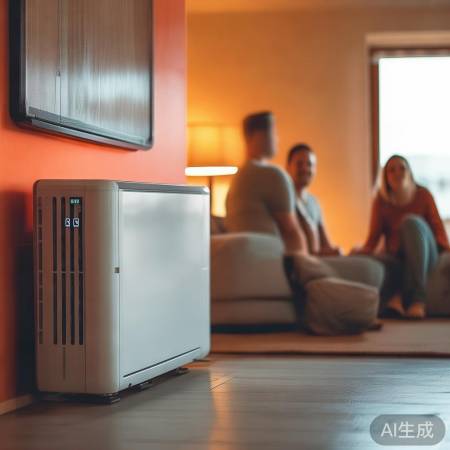 空气能热水器，节能安全，温暖家