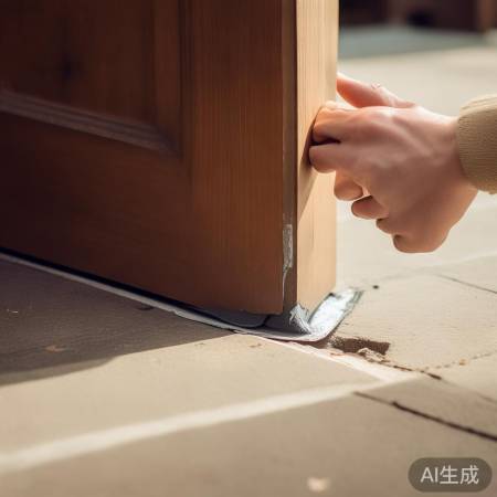 “门缝加固防贼入”