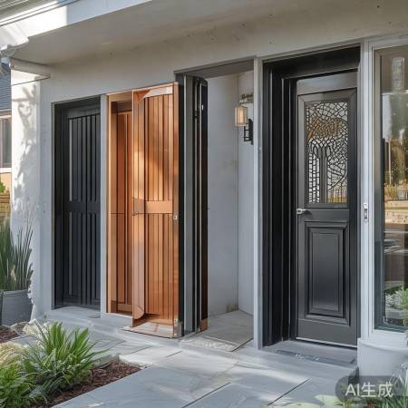 防盗门材质多样,价格功能兼顾