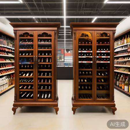 红酒柜：复古与简约风格
