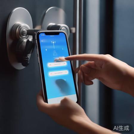 手机APP密码修改完成，锁上操