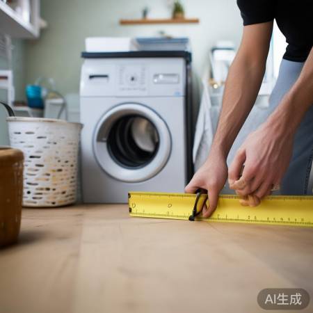 精准测量洗衣尺寸