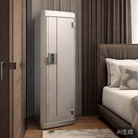 小空间巧放保险柜