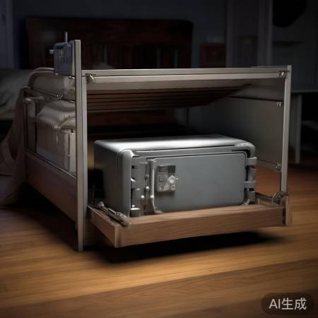 保险柜固定,防晃动