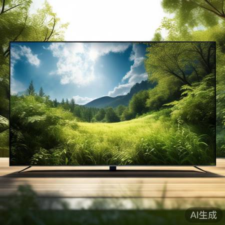 QLED画质亮丽，色彩逼真