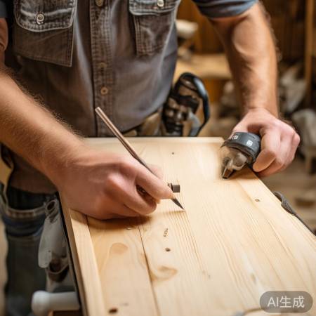 精准打孔，安装新锁