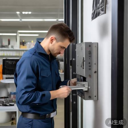 专业认证,严格规范指纹锁维修