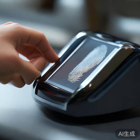 “指纹录入步骤二”