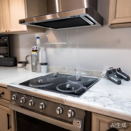 油烟机清洁,管道除油渍