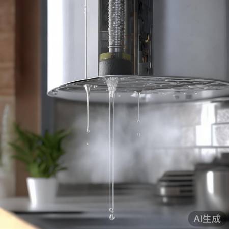 燃气壁挂炉排烟滴水，原因冷凝或