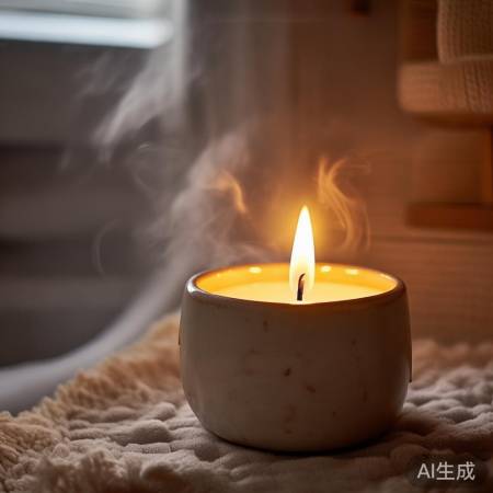 香薰蜡烛除臭,营造舒适环境