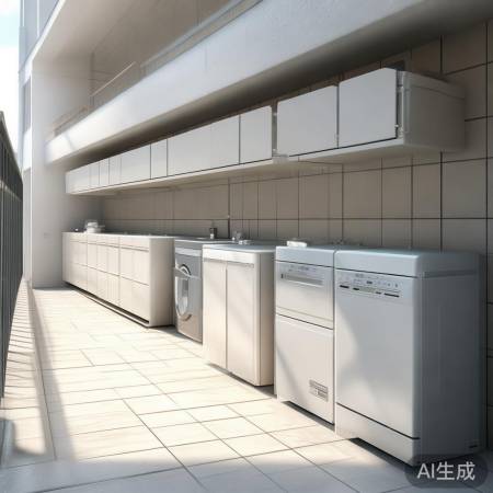 一字型布局，整齐方便