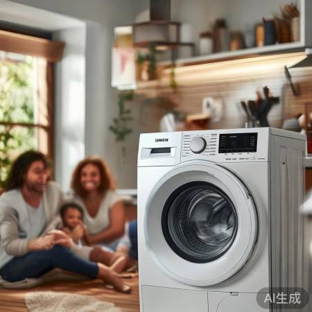 西门子3A10洗衣机,高效节能