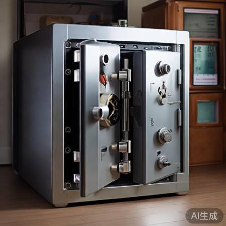 保险柜防潮防磁，定期检查锁具