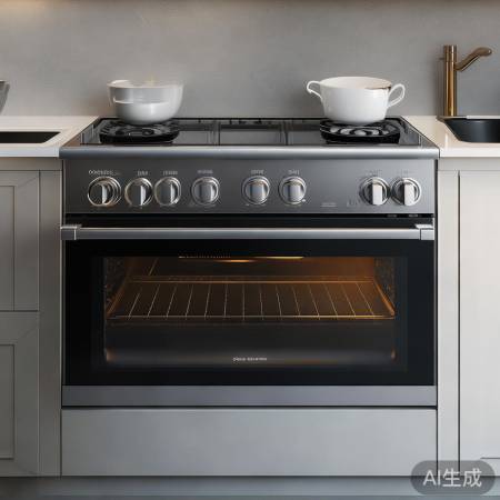 简约大方,安全易用蒸烤箱