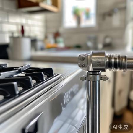 检查燃气灶气管