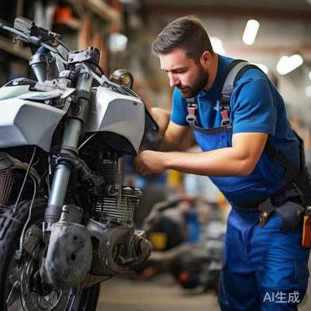 安装不当,刹车拉带故障