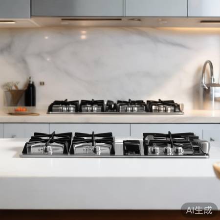 燃气灶尺寸：415mm与450