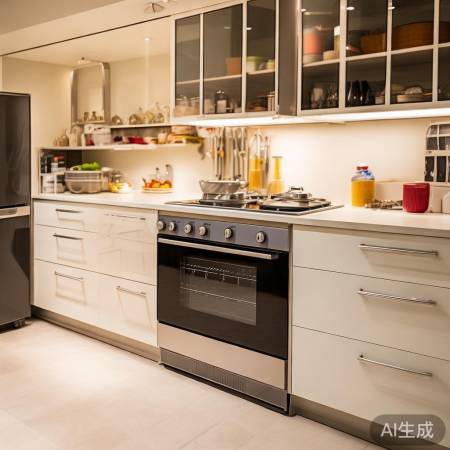 集成灶让厨房更宽敞洁净