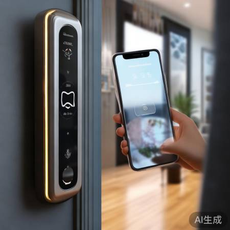 手机APP遥控门锁，便捷无比