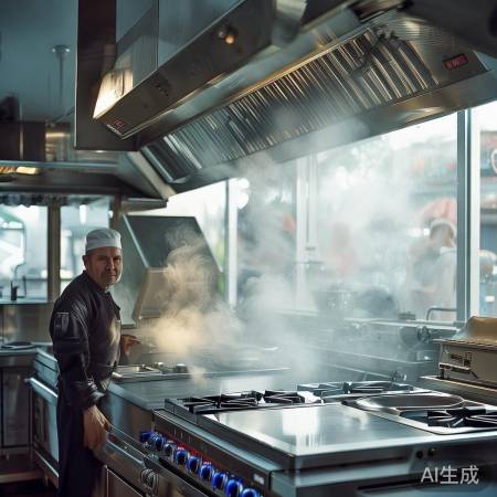 高效净化灶，厨房清新神器