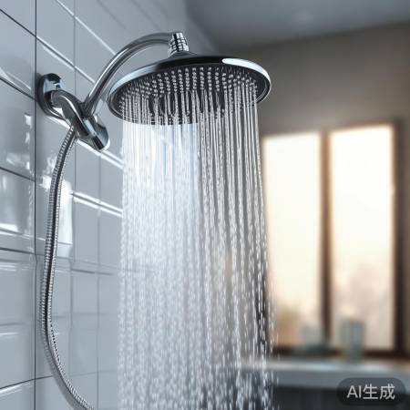 “实用热水器淋浴头，舒适健康新
