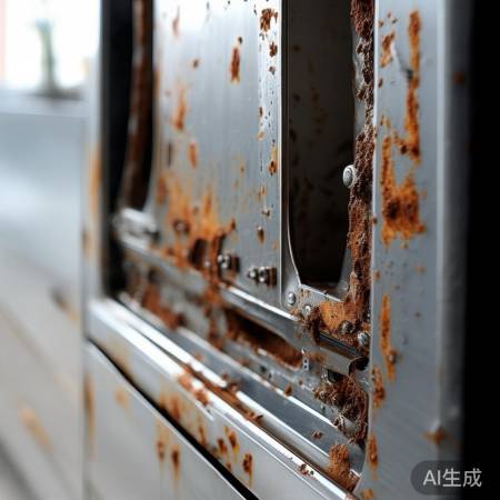 铁架子生锈原因及处理