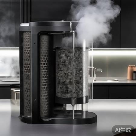 吸烟机：活性炭与金属过滤