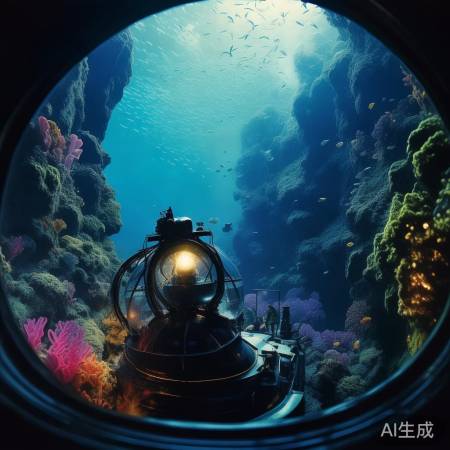 深海探险家勇敢探索