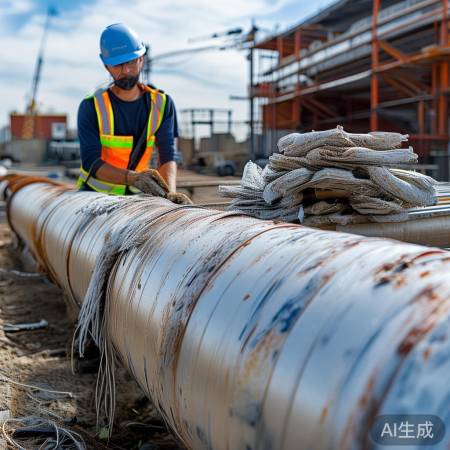 管道清洁，保温无隙