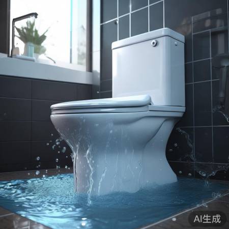 新型马桶冲力大，易漏水，噪音大