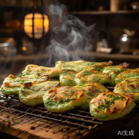 香喷喷烧饼，待凉更佳