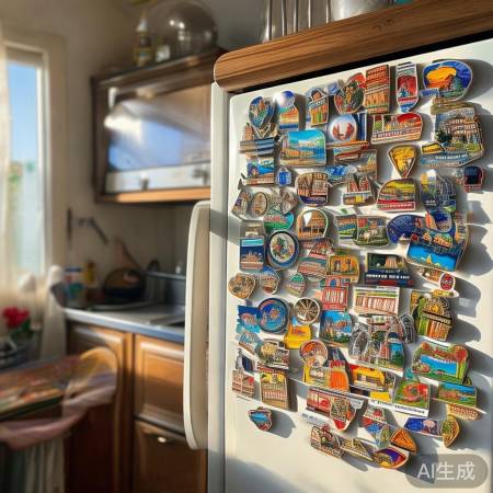 冰箱贴瑕疵中的美好