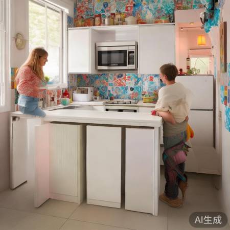 厨房空间有限，空间利用建议