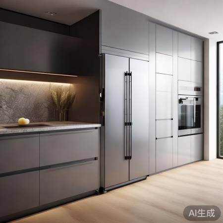 “嵌入式冰箱踢脚线，生活美学设