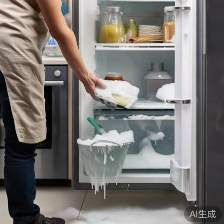 冰箱大扫除，泡沫清除