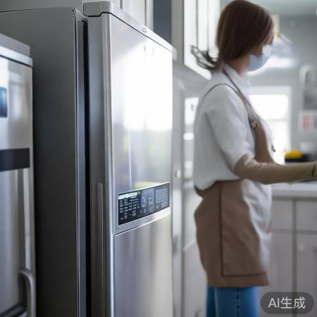 调低冰箱温度，减少泡沫