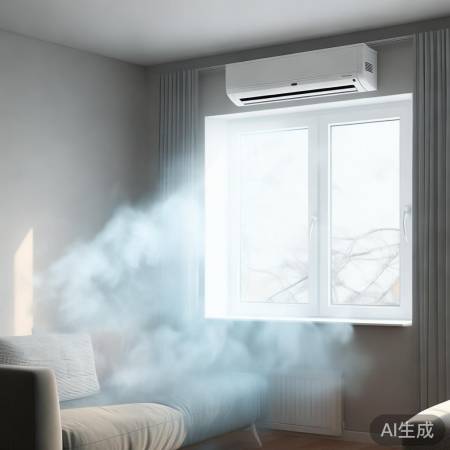 空调窗对面降温快